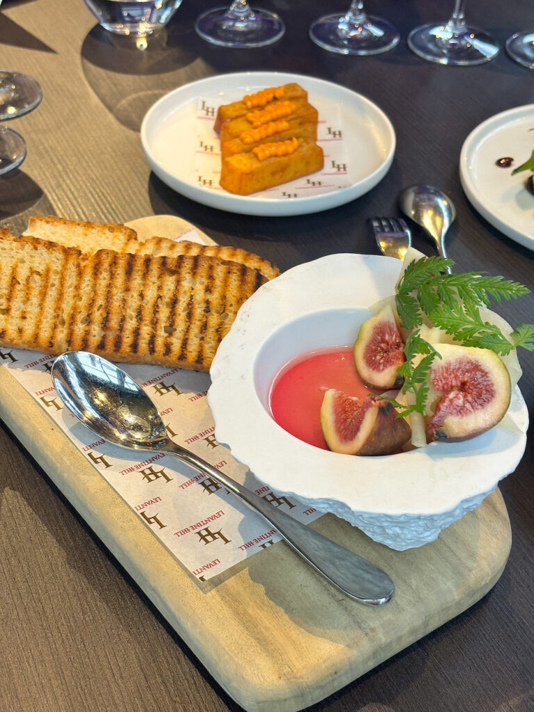 Lunch at levantine hill restaurant