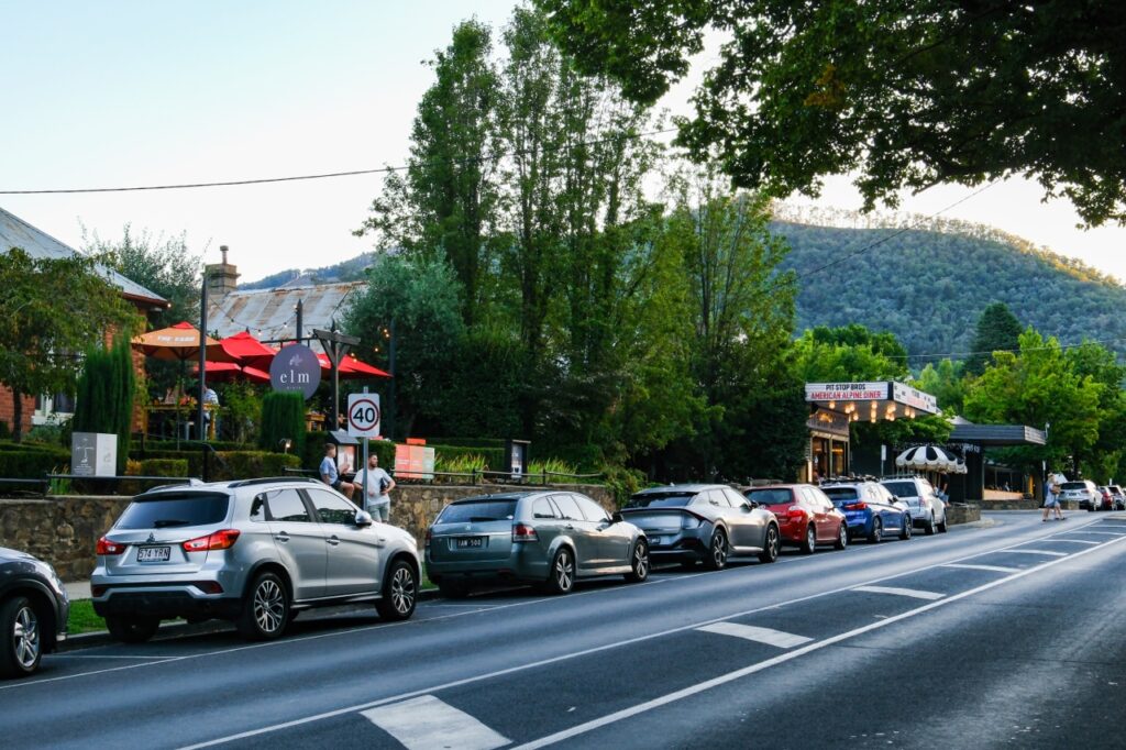 Main street of Bright