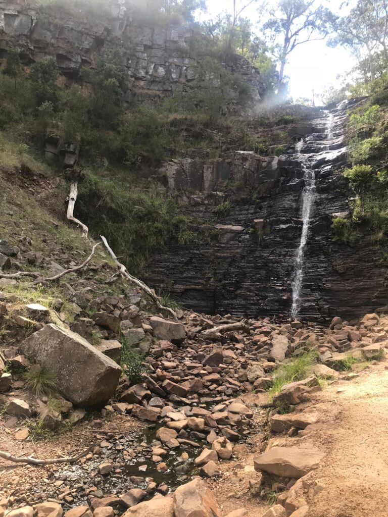 Silverband Falls in the Grampians